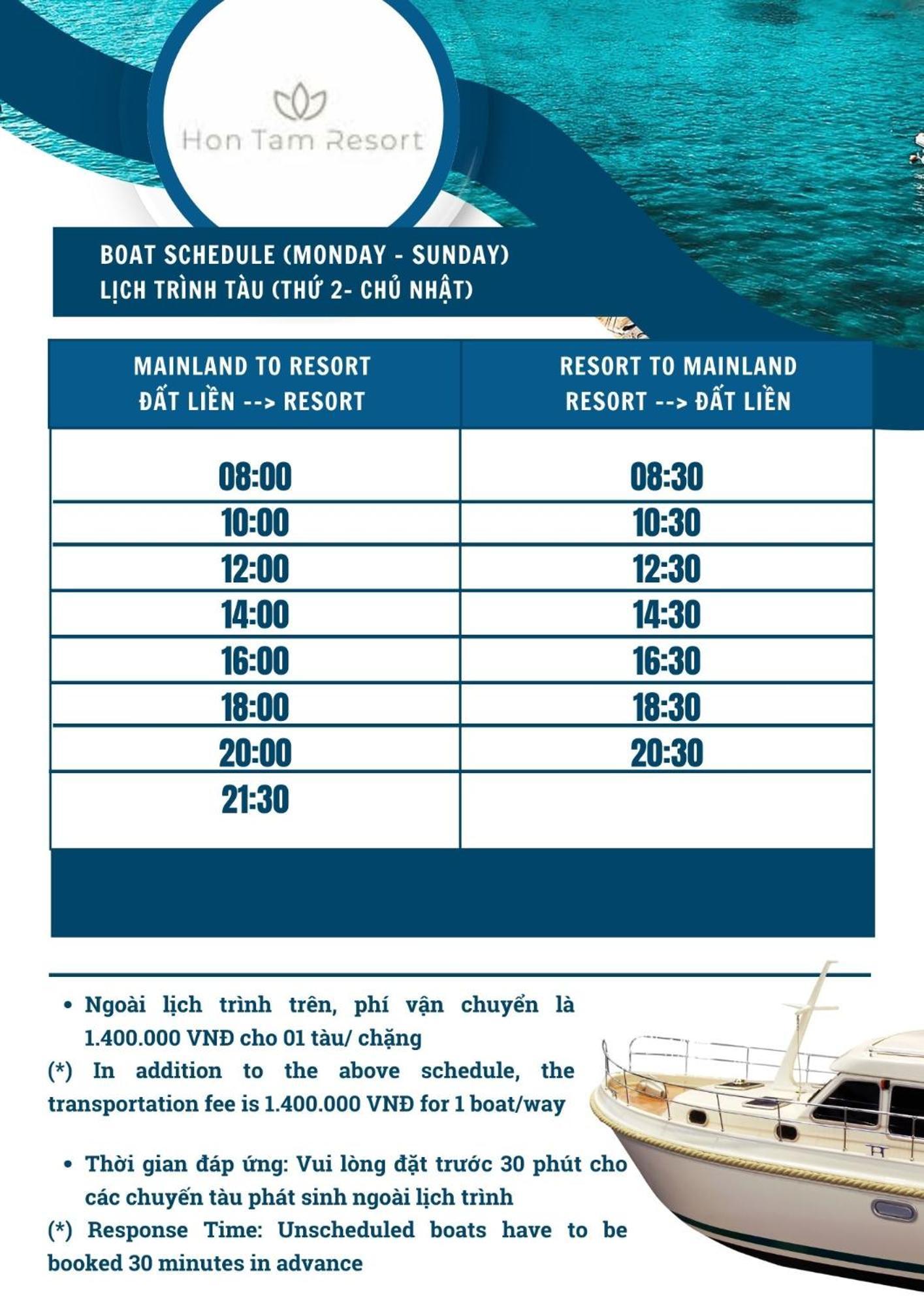 Hon Tam Resort Nha Trang Eksteriør billede